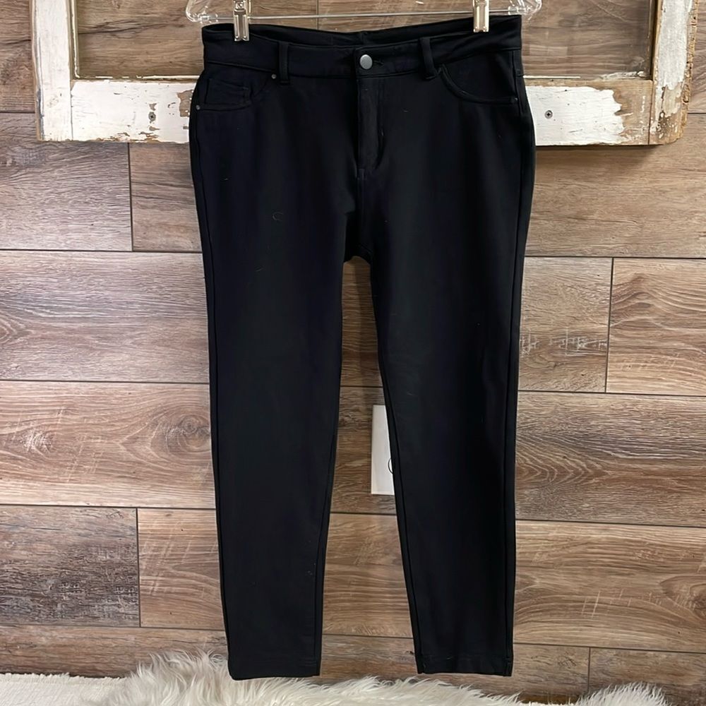 Bay Studio Petite Ladies Petite Stretch Skinny Leg Pants Medium Black